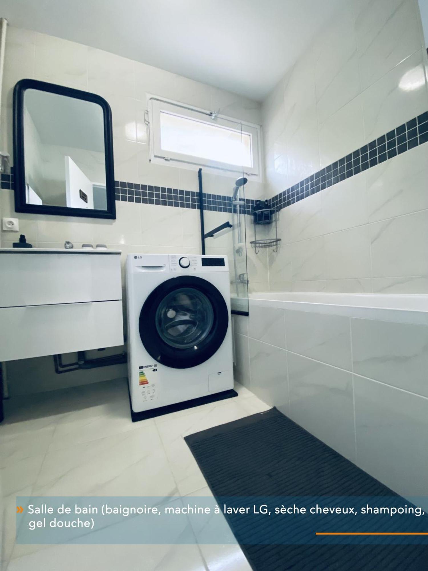 Appartement Parisien Neuf, Moderne Avec Une Grande Salon, 2 Chambres, 4 Lits, Parking Gratuit, 15Min De Paris Et 13 Min Aeroport Orly Vitry-sur-Seine Exterior foto