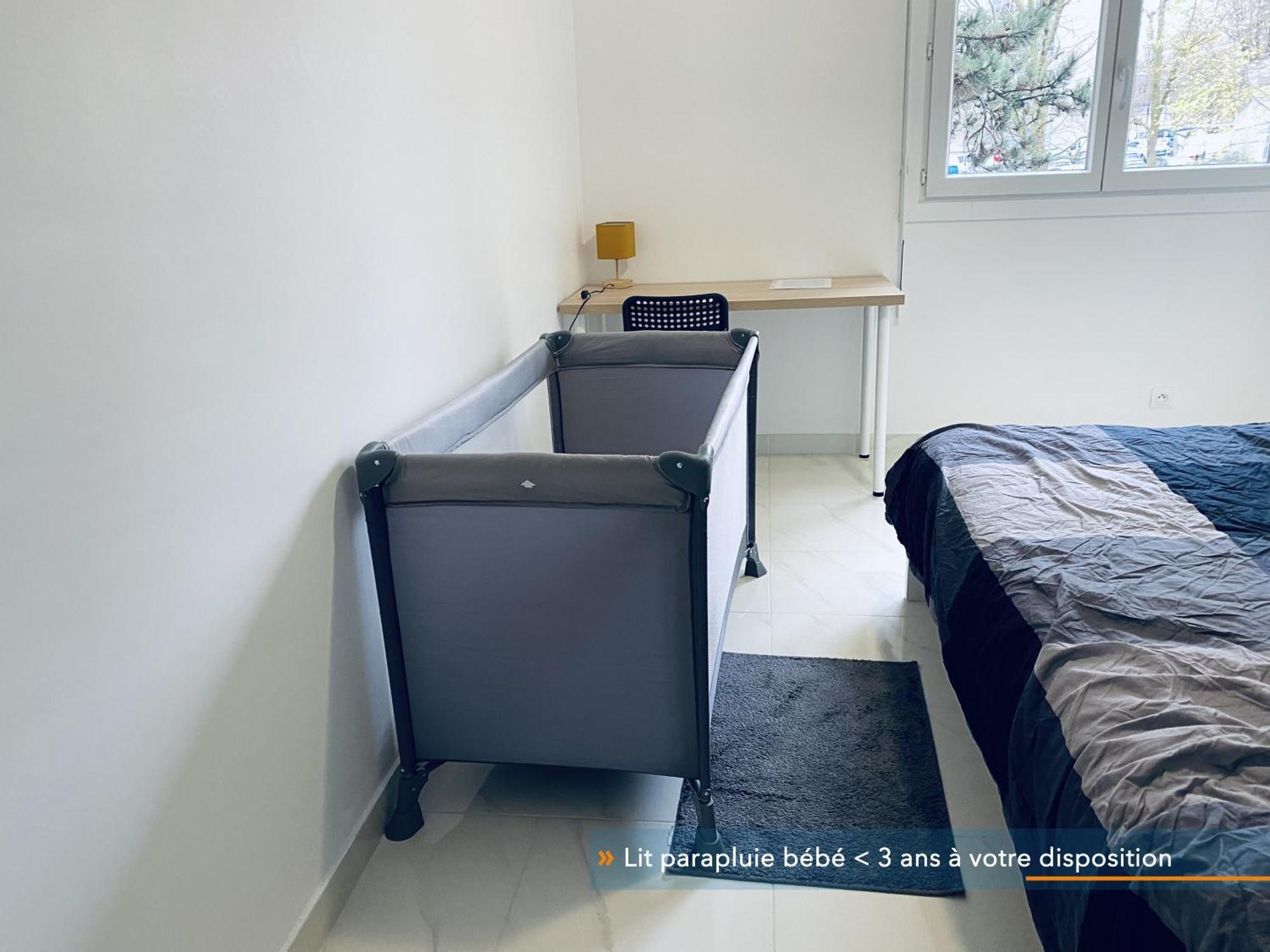 Appartement Parisien Neuf, Moderne Avec Une Grande Salon, 2 Chambres, 4 Lits, Parking Gratuit, 15Min De Paris Et 13 Min Aeroport Orly Vitry-sur-Seine Exterior foto